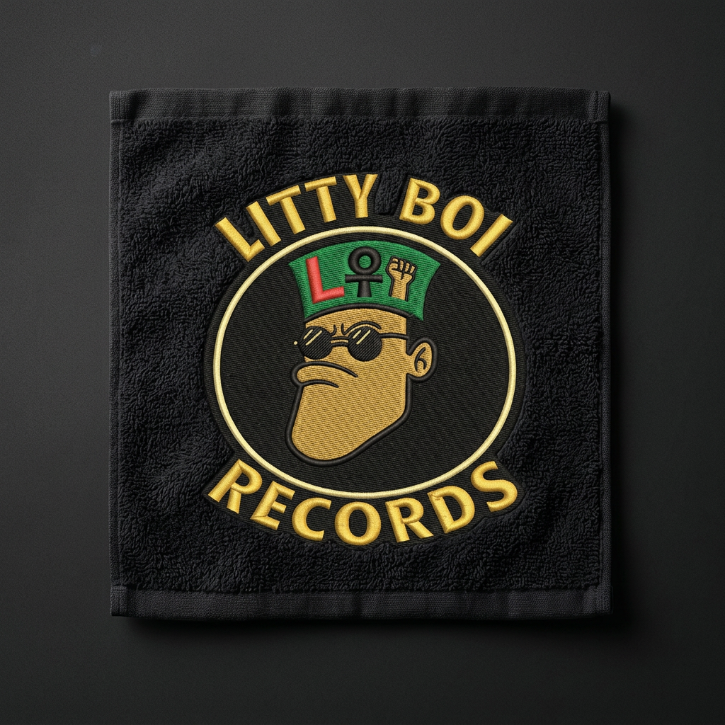 Litty Boi Records Hand Towel